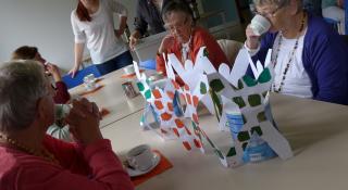 Foto van koffiemoment in Klavier